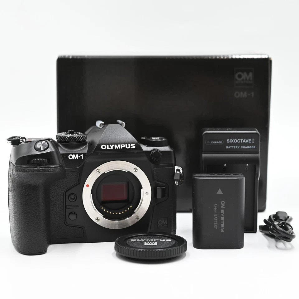 OLYMPUS OM-1 Body (179 Verschlusszeiten) Spiegellose Spiegelreflexkamera [Top Neuwertig]