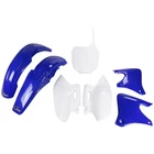 UFO Original Blue Plastic Set Complete YAMAHA YZ250F 2001 - 2002