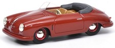 Schuco 450879600 1:43 Dark Red Porsche 356 Gmund Cabriolet