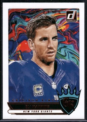 2025 Donruss #ATGK-EMJ Eli Manning All-Time Gridiron Kings