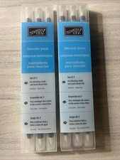 Stampin Up Blender Pens - 2 Sets Of 3. Total Of 6 pens
