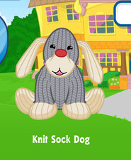 Webkinz Classic Knit Sock Dog Virtual PET Adoption Code Only Messaged