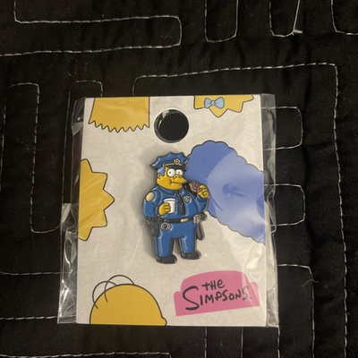 #ad Lids X The Simpsons Chief Wiggum Pin Limited Edition Sold Out $65.99
