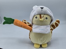 Lil Carrot Giraffe w/ Polar Bear Hat 9" Pudgy Penguins Stuffed Plush Animal