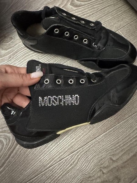 Women Moschino Loafers Black 35.5