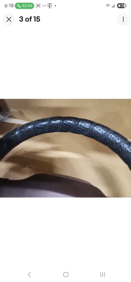 Volante Nissan 300ZX 1984-1989 con control de crucero y bocina (original) Foto 2 de 4