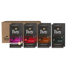 Peet’s Coffee Capsules Nespresso-Compatible Variety Pack 80 Capsules Bulk