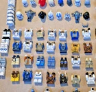 *x2) Mixed Lot of LEGO *Star Wars Minifigure Parts* Droid Torso Legs More