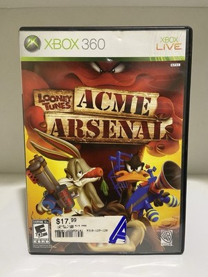 Looney Tunes: Acme Arsenal; CIB (Microsoft Xbox 360, 2007) - Tested Working