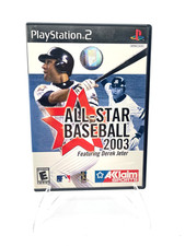 All-Star Baseball 2003 (Sony PlayStation 2, 2002) Complete CIB NTSC PS2