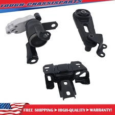 For Mazda 2 L4 1.5L Auto 2011-14 Trans 3* Engine & Trans & Torque Mount Set