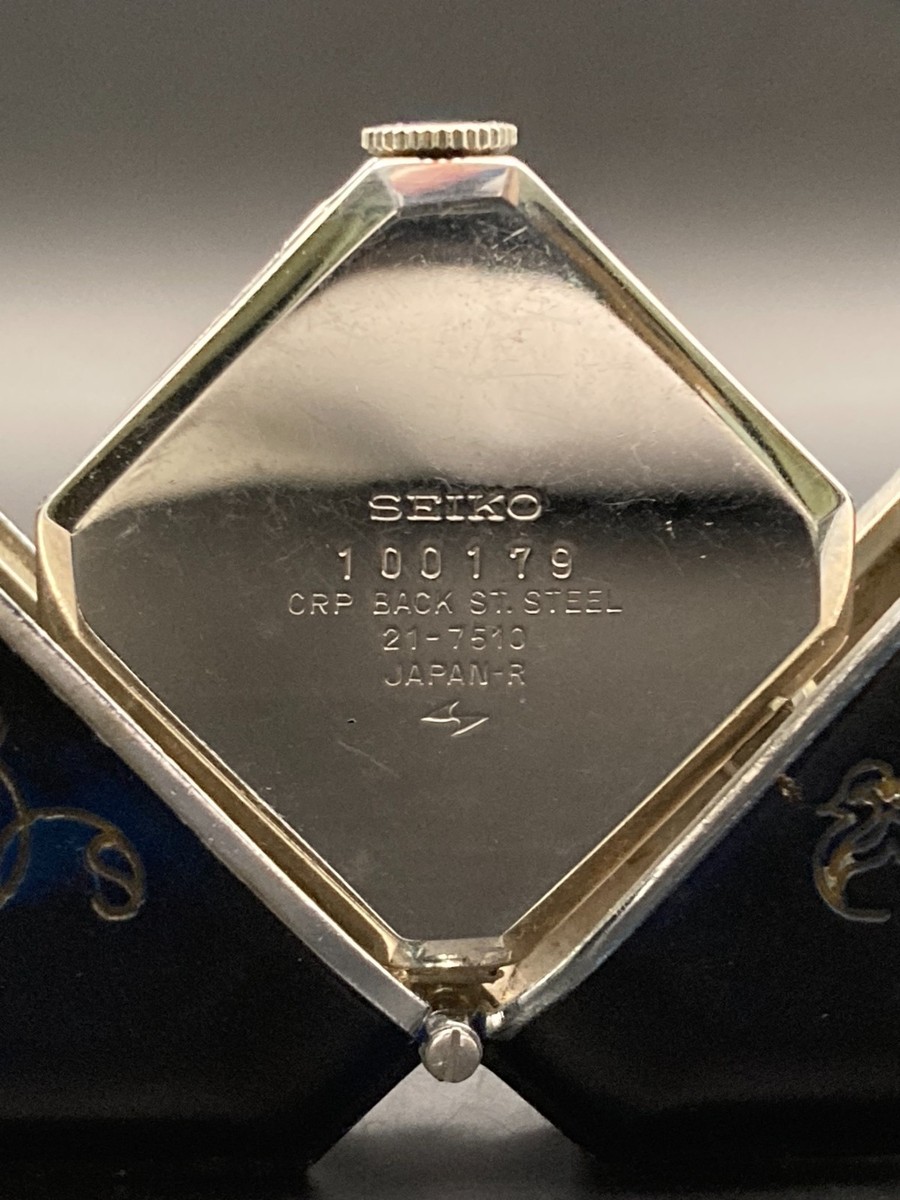 Exc+5] SEIKO Momotaro 21-7510 Octagon Hand-Wound Mechanical Pocket