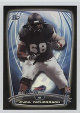 2014 Bowman Rookies Black Foil Cyril Richardson #89 7mg