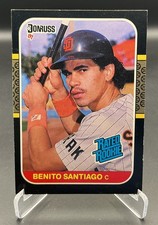 1987 Donruss - Benito Santiago #31 (RC) - San Diego Padres 1987 Donruss - Benito Santiago #31 (RC) - San Diego Padres