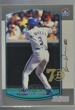 2017 Bowman 70th Anniversary Buybacks Gold Vernon Wells #2000-372 1g9