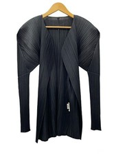 ISSEY MIYAKE PLEATS PLEASE Pleats Please Cardigan PP05-J1 Black 3 601LT-32 F/S f