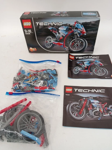 LEGO Technic Motorcycle 42036 Construction Set 2 Models in 1 Collectable #Live