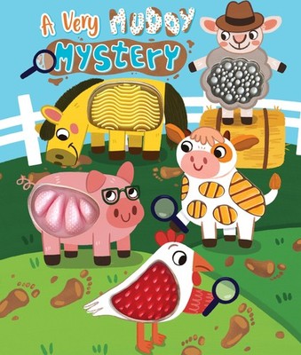 A Very Muddy Mystery - Children's Silicone Touch and Feel Board Book - board...