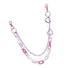 1pc Acrylic Dancing Waist Chain Dance Performance Pans Chain (Colorful)
