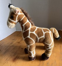 Aurora World Plush Giraffe Standing 14  Realistic Stuffed Animal 2005