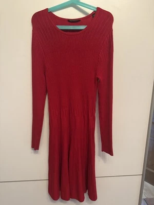 Sehr schönes, hochwertiges Guess Kleid Gr. 10 ca. 8-10 Jahre rot Mädchen - Bild 1 von 4