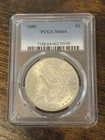 1889 Morgan Dollar PCGS MS-64