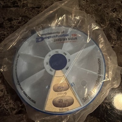 Depakote (Abbott) Drug Rep Promo Pill Dispenser
