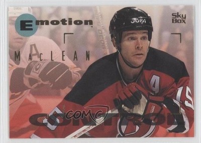 1995-96 Skybox Emotion John MacLean #98 0q5