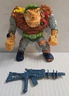 General Traag 1989 Vintage Playmates Teenage Mutant Ninja Turtles TMNT With Gun