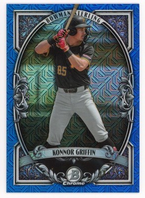 2026 BOWMAN CHROME MEGA KONNOR GRIFFIN /150 BLUE MOJO STERLING #BST-7 PIRATES