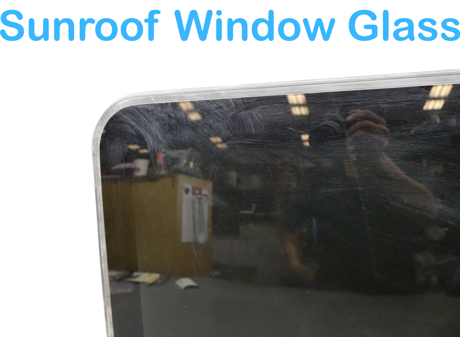 14-17 Maserati Ghibli Sun Moon Sunroof Upper Top Roof Glass Panel 43R001604 Oem