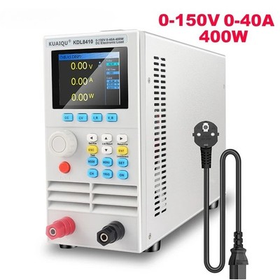 Programmable DC Electronic Load 150V 40A 400W Digital Battery Capacity Tester