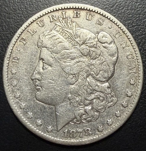 1878 CC Carson City Morgan Silver Dollar $1 Nice VF Rare KEY DATE US Coin