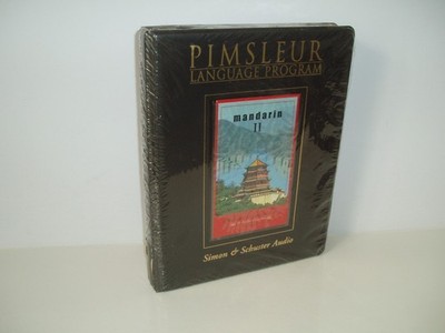 Pimsleur Sprachprogramm Mandarin II Audiokassette Simon & Schuster Audio