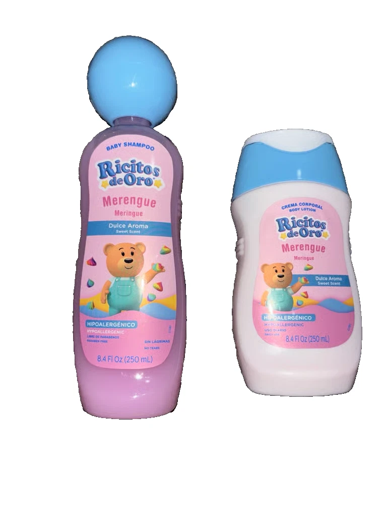 RICITOS Shampoo & CREAM MERENGUE 250 ML EACH
Opens in a new window or tab
