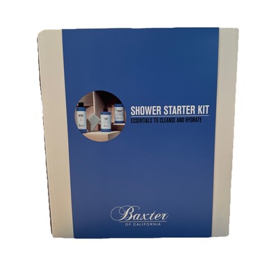 Baxter Of California Shower Starter Kit Shampoo Conditioner Body Wash Body Bar