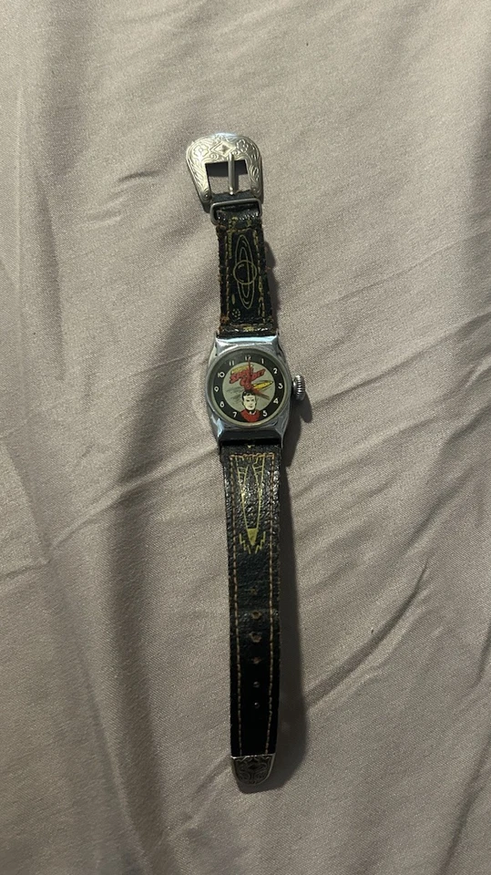 Reloj Pulsera Tom Corbett Space Cadet Años 50 De Colección. -raro- Foto 4 de 4