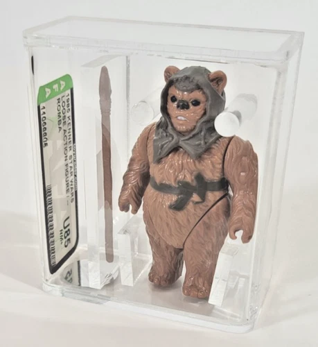 VINTAGE STAR WARS AFA U85 NM+ Romba FIGURE 1985 KENNER LAST 17 #11998805