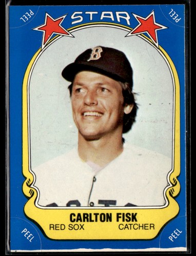 Carlton Fisk #58 1981 Fleer Star Stickers card