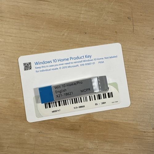 Microsoft Windows 10 Home KW9-00016 32-bit 64-bit USB 3 Complete Untested - Picture 5 of 6