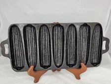 Vtg BSR Birmingham Stove Range Cast Iron Corn Stick Pan 7S Y 7 Mold 1930s-1960s