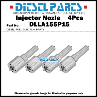 4x Diesel Fuel Injector Nozzle Tip DLLA155P15 for Mitsubishi K3D K4E K4D K4F K3E