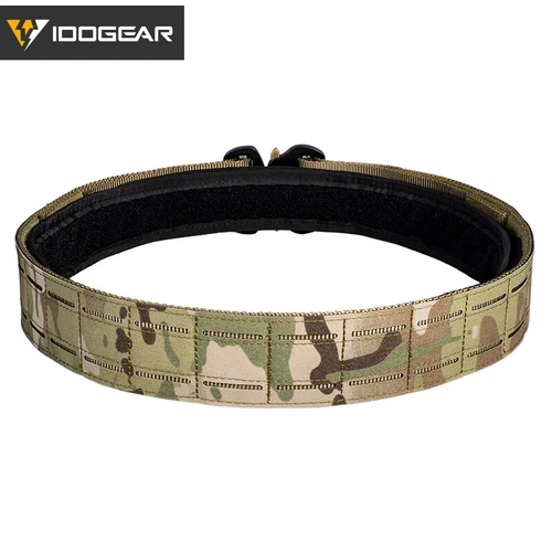 IDOGEAR 2" Taktischer Gürtel Schnellspanner Metallschnalle Laser MOLLE Herren Gürtel tarnfarben - Bild 7 von 21