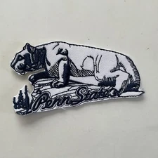 Penn State University  Nittany Lions Vintage Embroidered Iron On Patch 4” X 2 A1