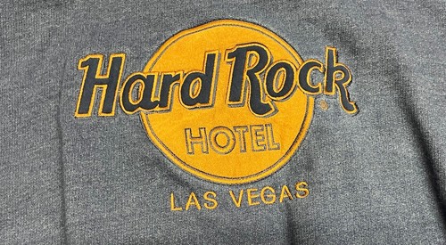 Hard Rock Hotel Las Vegas Bluza z okrągłym dekoltem Haftowana XL - Zdjęcie 2 z 7