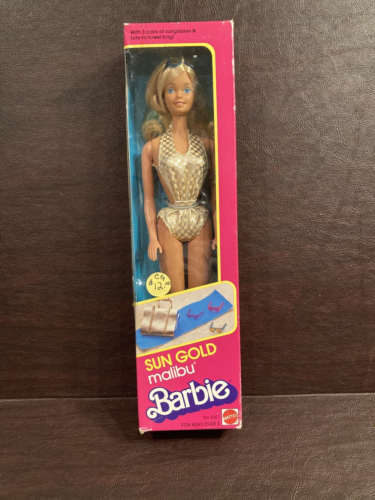sun gold malibu barbie 1983