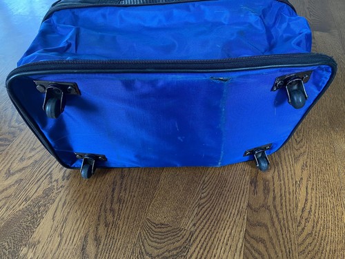 American Tourister Rolling Luggage Tote Bag Duffel Expandable - Picture 7 of 14