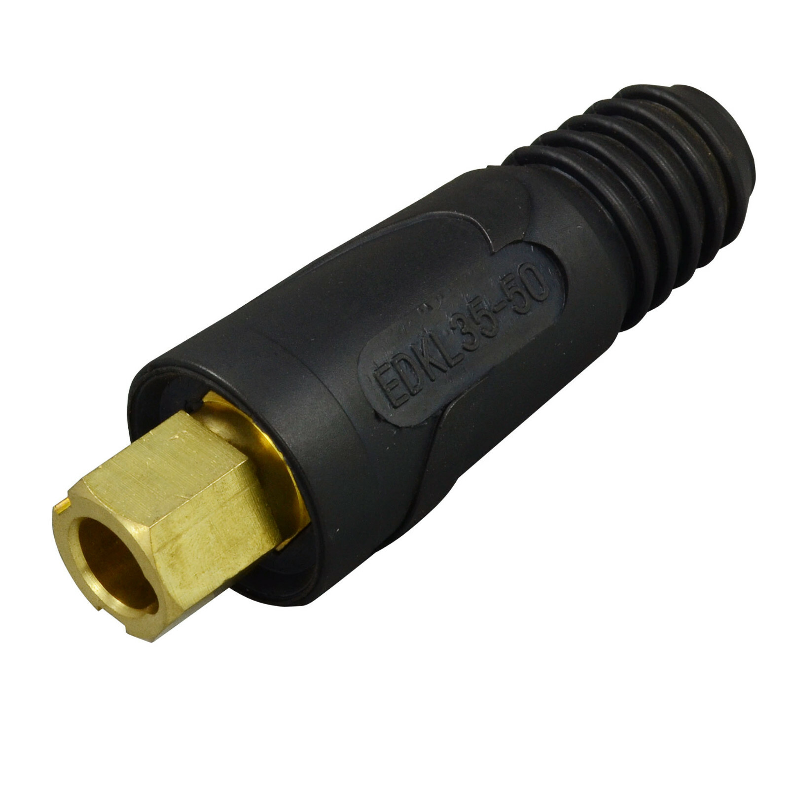 RIVERWELD WIG-Schweißkabel-Stecker DKJ35-50 - 315A Rot 2 Stück Schnellmontage