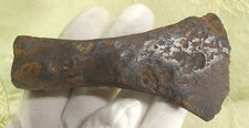 Ancient Scythian Warrior's Ritual/Burial 4" Iron Ritual Battle Axe c. 400-700 AD