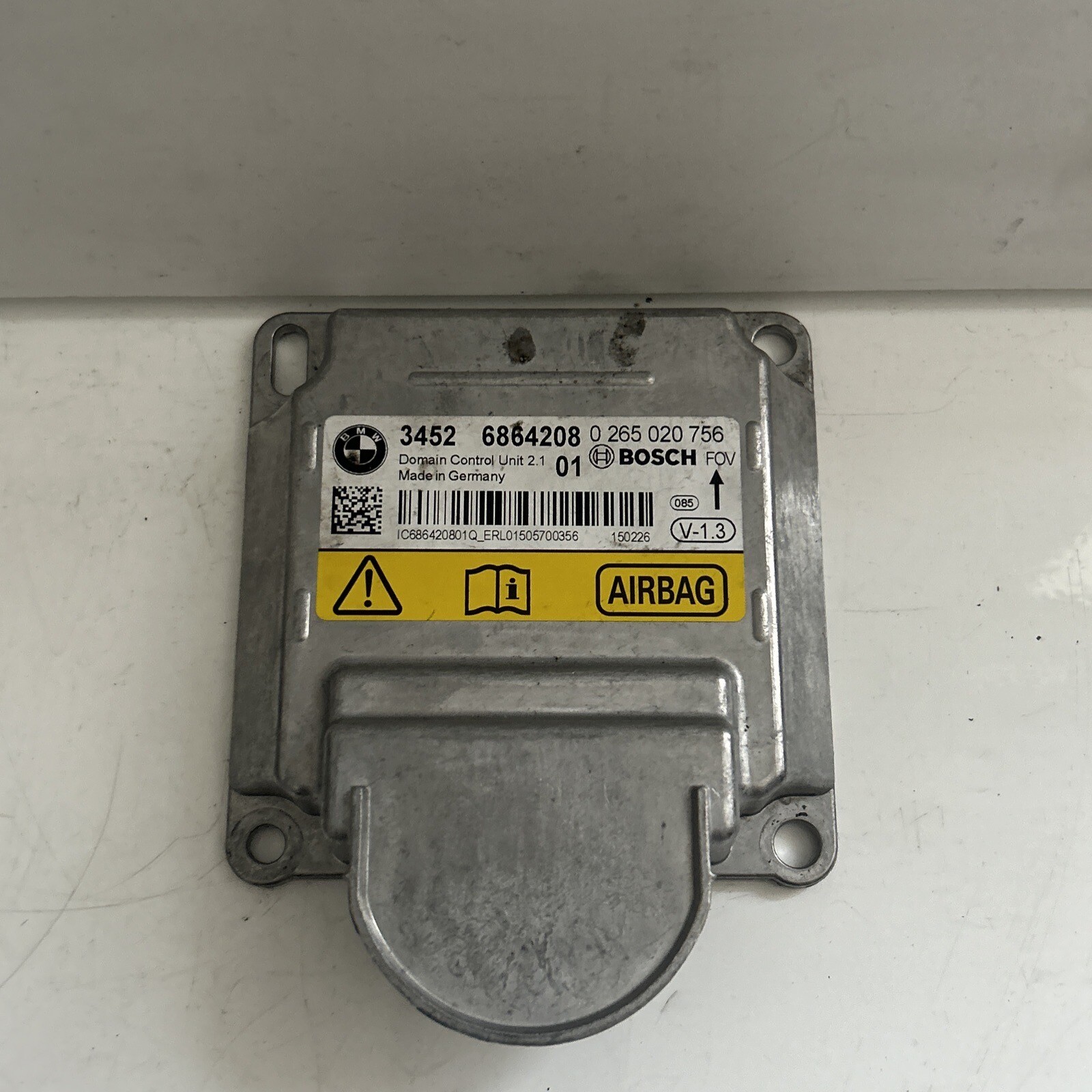2015 BMW 1 Series Airbag Module ECU 6864208 001 for sale online | eBay